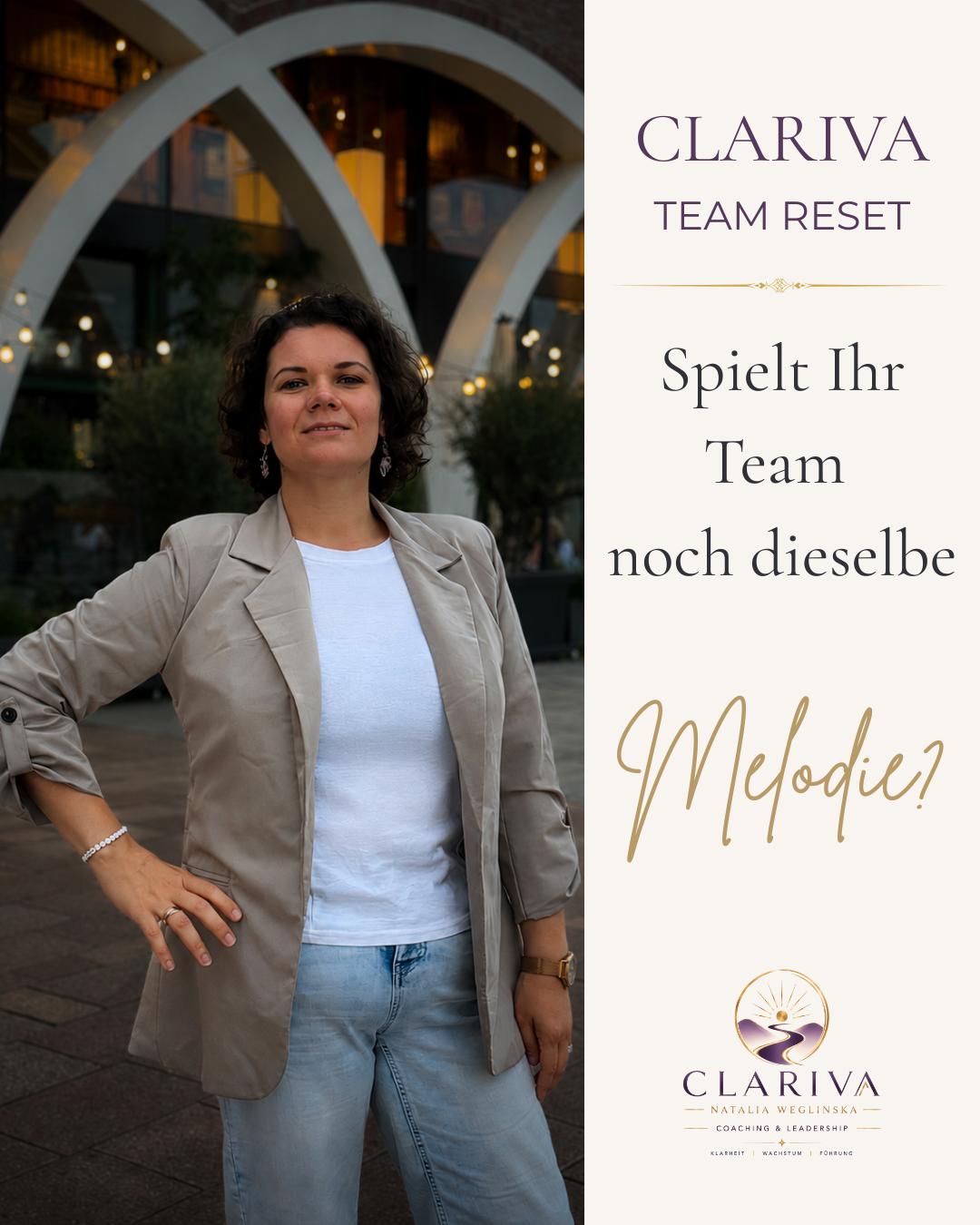 CLARIVA Team Reset – Zusammenarbeit und Teamkultur
